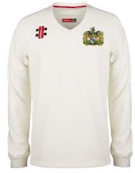 Heslerton CC GN Pro Performance Plain L/S Sweater Snr