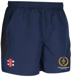 Sheldon Marlborough CC GN Navy Velocity Shorts  Jnr