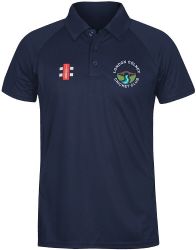 London Colney Cricket Club GN Navy Matrix Polo Shirt  Jnr