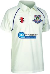 Kimberley Institute Cricket Club GN Matrix Navy Cricket Shirt S/S Jnr