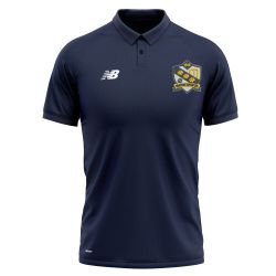Burton Joyce CC New Balance Polo Shirt Navy  Jnr