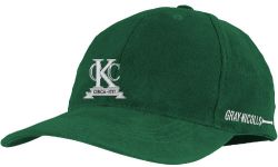 Kew CC GN Pro Fit Cricket Cap  Green