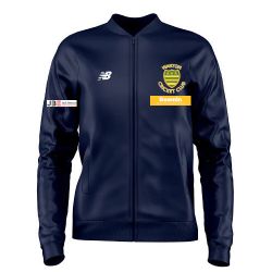 Warton CC New Balance Training Jacket Navy  Snr