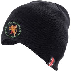 Malton & Old Malton CC GN Black Beanie