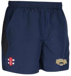 Clifton CC GN Navy Velocity Shorts  Snr
