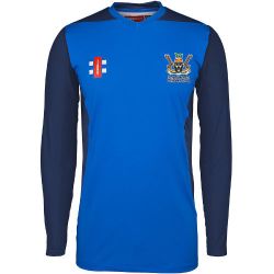 Chatsworth CC GN Pro Performance T20 Cricket Shirt LS Navy  Jnr