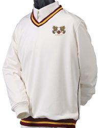 Leyton Orient Supporters CC GM Teknik L/S Sweater Maroon/Gold/Maroon Snr