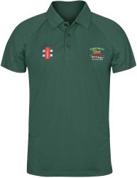 Springview CC GN Green Matrix Polo Shirt  Jnr