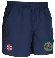 Camel Cricket Club GN Navy Velocity Shorts  Snr