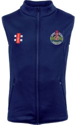 Linton Village Cricket Club GN Navy Fleece Bodywarmer  Snr
