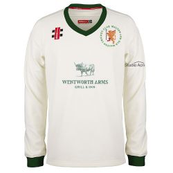 Malton & Old Malton CC GN Pro Performance Green L/S Sweater Jnr