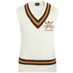 Harley CC Cable Knit Slipover Mar/Gold/Mar  Jnr