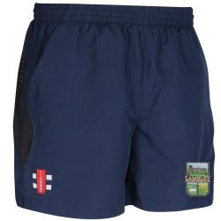 Lambley CC GN Navy Velocity Shorts  Snr