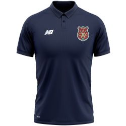 Apperknowle CC New Balance Polo Shirt Navy  Jnr