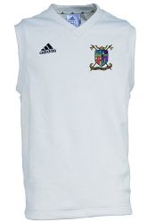 adidas Cricket Teamwear Elite Sleeveless Cricket Slipover Snr