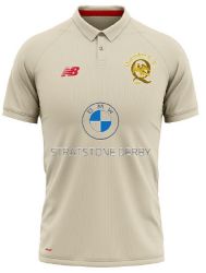 Quarndon Cricket Club New Balance Short Sleeve Playing Shirt Jnr