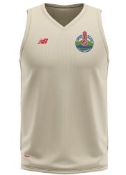 Linton Village Cricket Club New Balance Sleeveless Slipover   Jnr