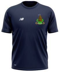 East Sutton Cricket Club New Balance Training Shirt Navy  Jnr