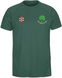 Cutthorpe CC GN Green Matrix TShirt  Snr