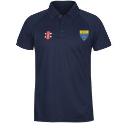 Baldons CC GN Matrix Polo Navy  Snr