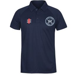 Doune CC GN Navy Matrix Polo Shirt  Jnr