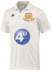 Rugeley Cricket Club adidas S/S Cricket Playing Shirt Jnr