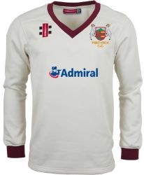 Pentyrch CC GN Pro Performance Maroon L/S Sweater Snr
