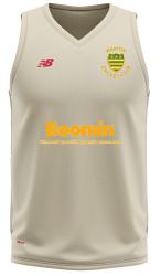 Warton CC New Balance Sleeveless Slipover   Jnr