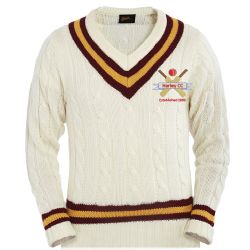 Harley CC Cable Knit Sweater Mar/Gold/Mar  Snr