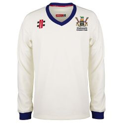 Chatsworth CC GN Pro Performance Navy L/S Sweater Snr