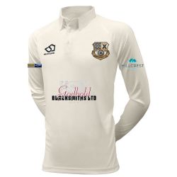 Hillam & Monk Fryston CC Masuri Cricket Playing Shirt L/S  Snr