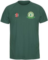 Great Chishill CC GN Green Matrix TShirt  Jnr