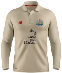 Linton Village Cricket Club New Balance Long Sleeve Playing Shirt Snr
