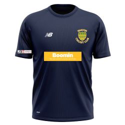Warton CC New Balance Training Shirt Navy  Jnr