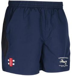 Offerton CC GN Navy Velocity Shorts  Jnr