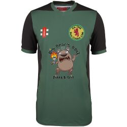Bare CC GN Green Pro Performance T20 Cricket Shirt SS  Snr