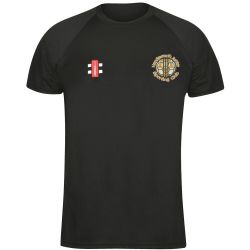 Handsworth CC GN Black Matrix SS Tee  Jnr