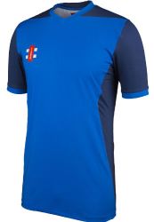 GN Pro Performance T20 Cricket Shirt Royal  Snr