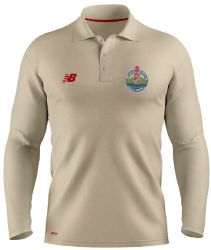 Linton Village Cricket Club New Balance Long Sleeve Playing Shirt Jnr